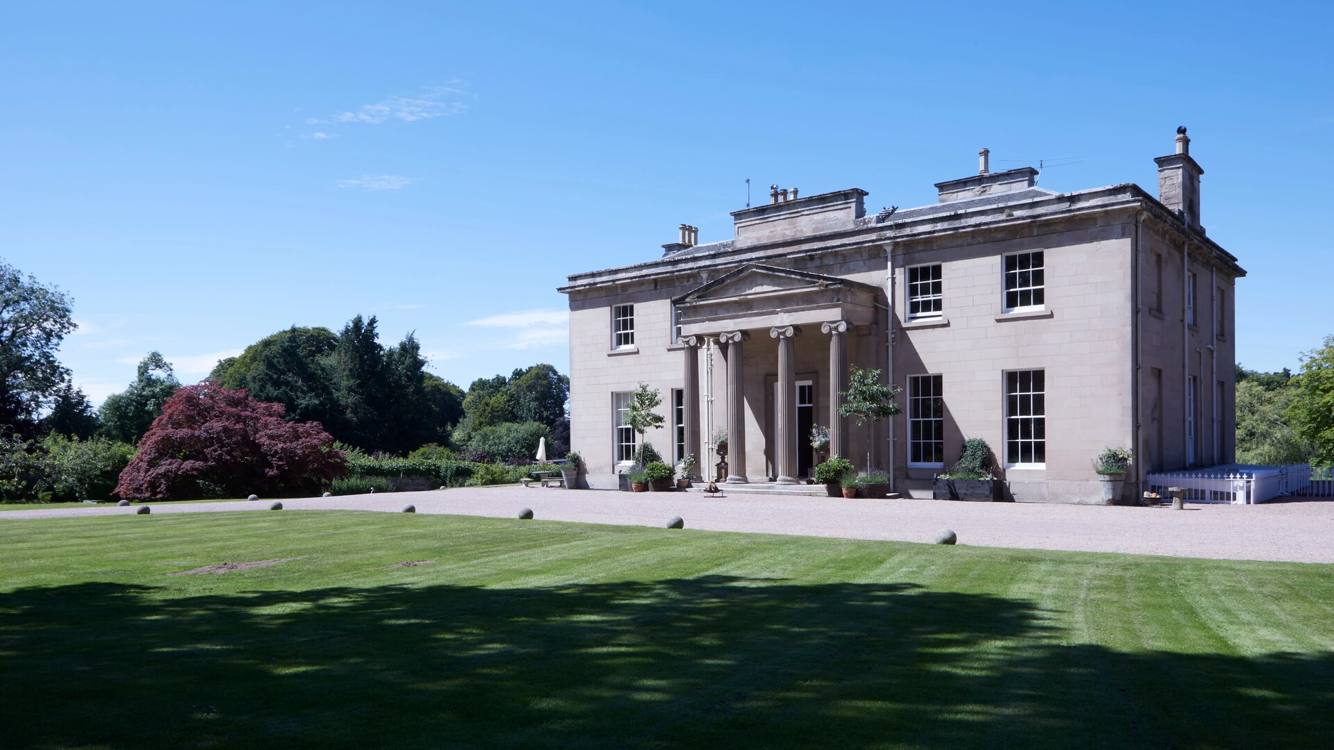 Boath House — the Georgian villa above its Highland lawns