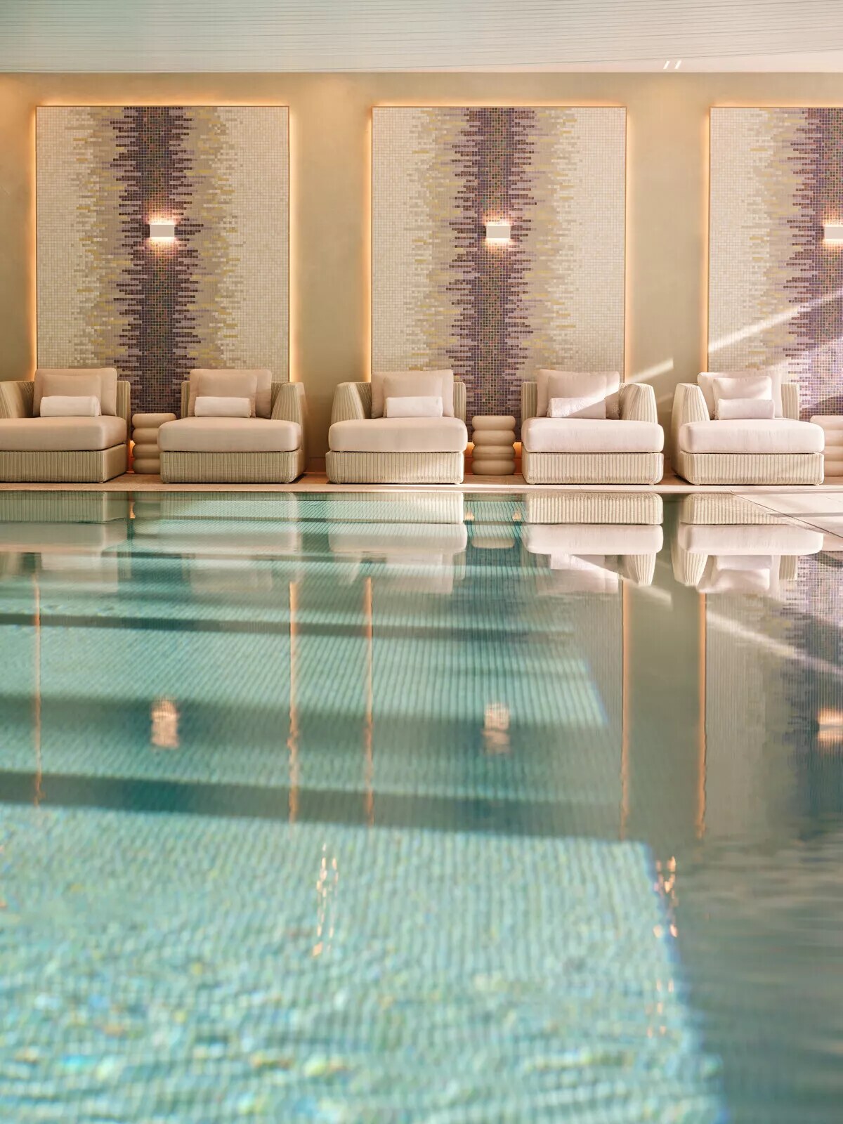 Coworth Park — spa pool loungers