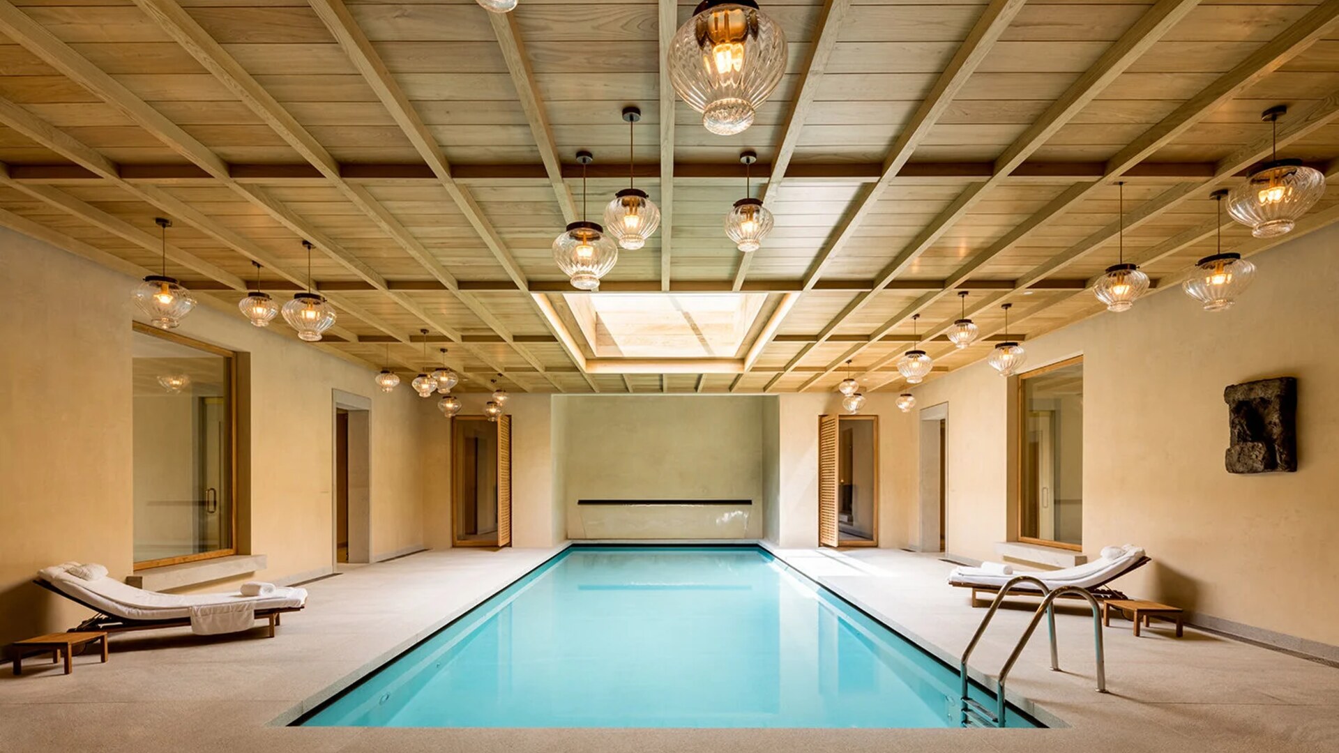 Abad&iacute;a Retuerta &mdash; indoor pool at Santuario Wellness