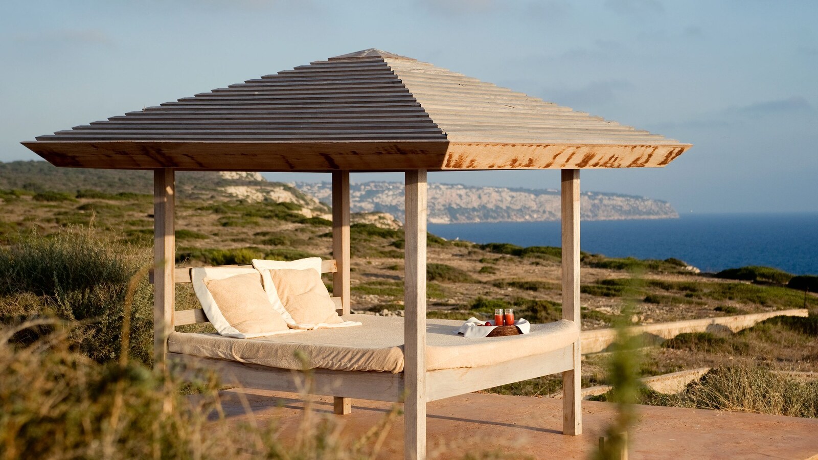 Cap Rocat &mdash; suite terrace within the ramparts