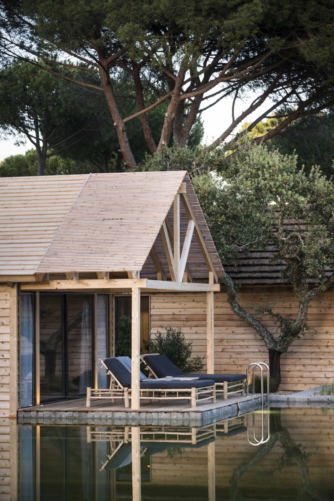 Sublime Comporta &mdash; a wooden cabana raised over the water among the pines