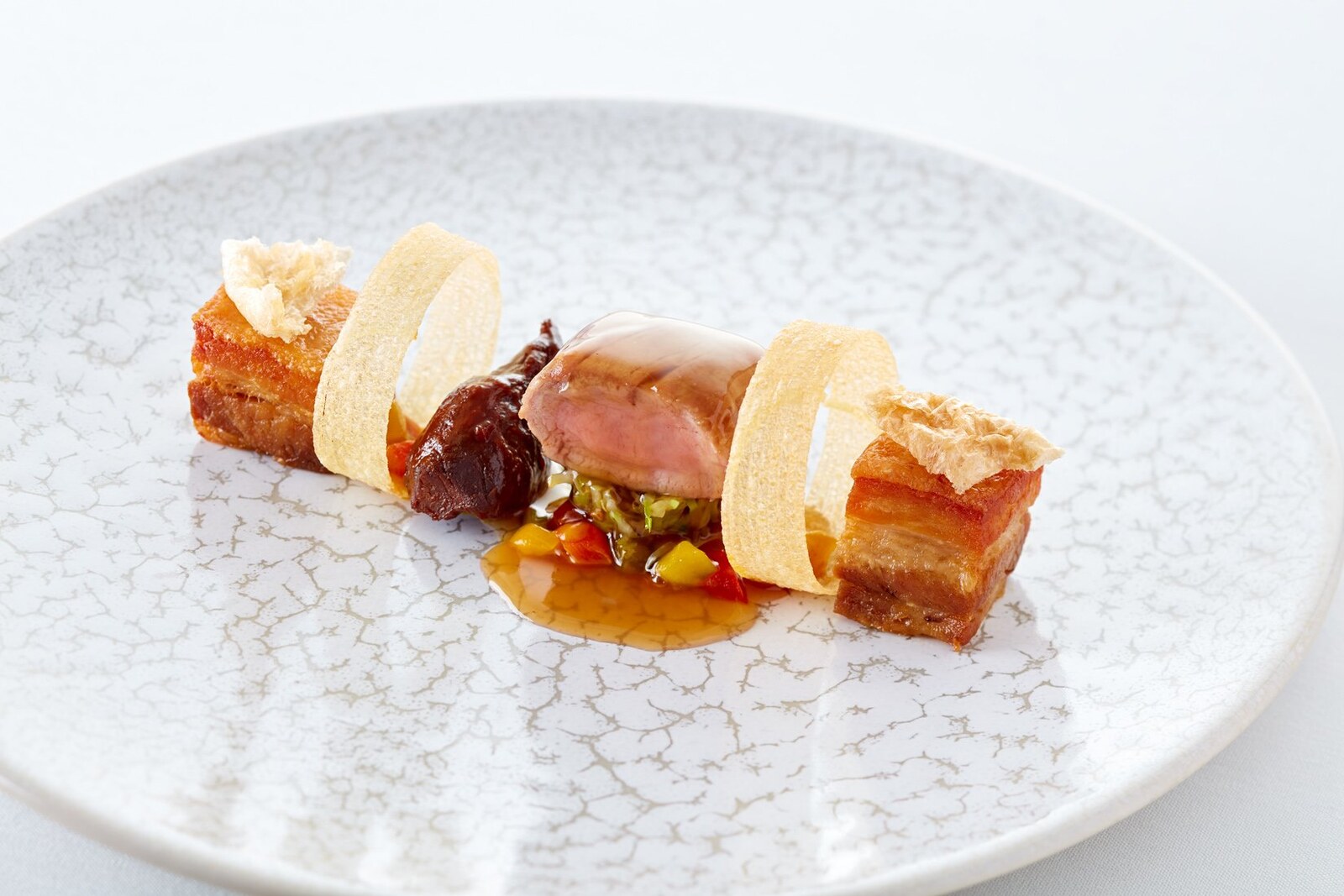 The Grove of Narberth — a plated course at the Fernery