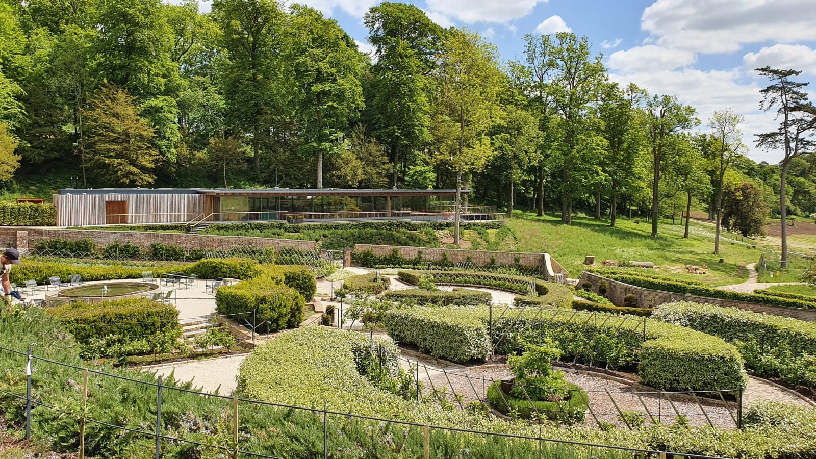 The Newt in Somerset — the Parabola, a curving walled garden of heritage apple trees